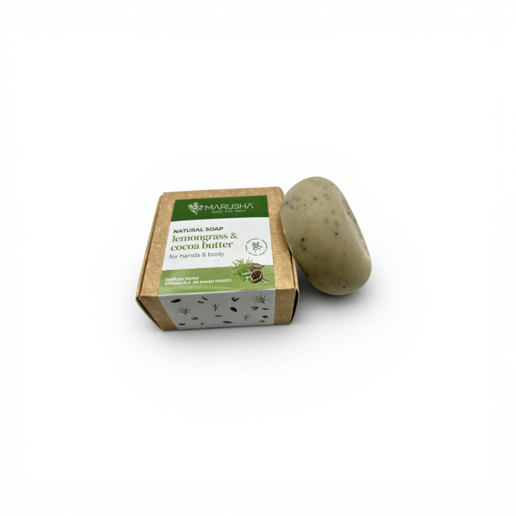 Zitronengras Mineral-Peelingseife 85 g